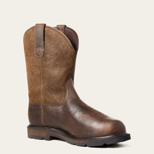 Ariat Men's Brown Groundbreaker Round MetGuard Steel Toe Work Boots
