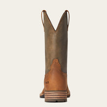 Ariat Men's Brown Hybrid Patriot Country Broad Square Toe Western Boots