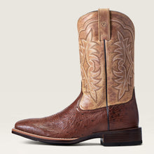 Ariat Men's Brown Smooth Ostrich Night Life Ultra Broad Square Toe Western Boots