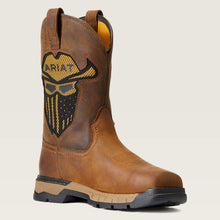 Ariat Men's Dark Earth Rebar Flex Western VentTEK Incognito Broad Square Toe Work Boots