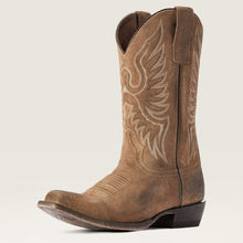 Pard's Western shop Ariat Men's Burned Tan/Grey Suede Circuit High Stepper Western Boots
