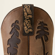 Ariat Men's Chocolate Snake Print Sendero High Stepper Western Boots