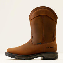 Ariat Men's Distressed Brown WorkHog XT Waterproof Broad Square Toe Wellington Work Boots
