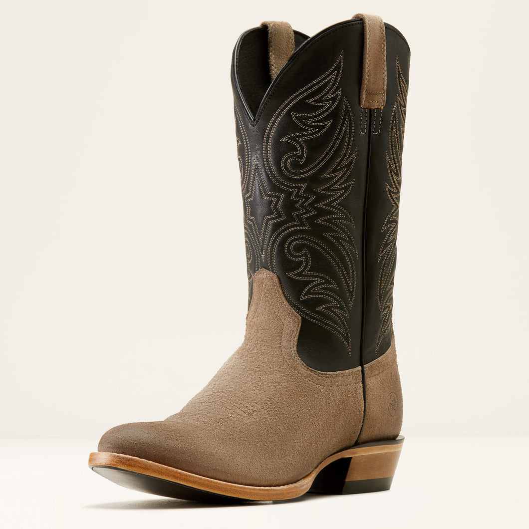 Ariat Men's Bankroll Smoky Roughout J-Toe Western Boots with Black Top – Pard's Western Shop Ariat Men's Bankroll Smoky Roughout J-Toe Western Boots with Black Top – Pard's Western Shop