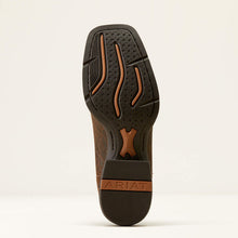 Ariat Men's Sport Big Country Mahogany Elephant Print Broad Square Toe Cowboy Boots with Forest Green Tops