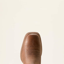 Ariat Men's Vintage Oak Sport Rider Broad Square Toe Cowboy Boots with Rustic Orange Tops