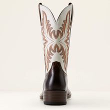 Ariat Men's Mahogany Renegade Blunt Toe Cowboy Boots with Cream Tops
