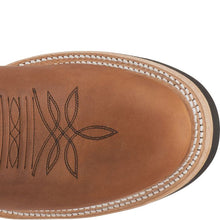 Justin Men's Brown Paluxy Round Toe Tekno Crepe Sole Cowboy Boots