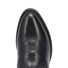 Laredo Men's 7" Fletcher Black Leather Round Toe Western Boots