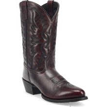 Pard's Western Shop Laredo Black Cherry Birchwood J-Toe Boots for Men