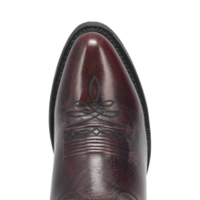 Laredo Black Cherry Birchwood J-Toe Boots for Men