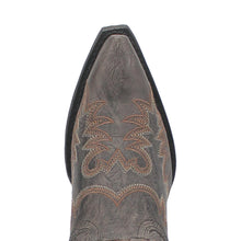 Laredo Men's Grey Snip Toe Kilpatrick Western Boots with Allover Fancy Stitching