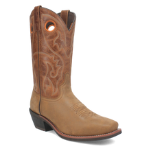 Pard's Western Shop Laredo Men's Tan Frontier Blunt Toe Cowboy Boots