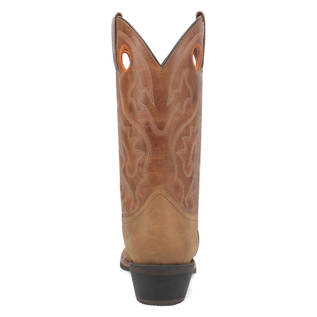 Laredo Men's Tan Frontier Blunt Toe Cowboy Boots – Pard's Western Shop