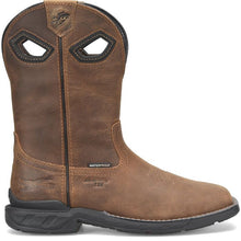 Double H Men's Phantom Rider Brown Zane Broad Square Composite Toe Waterproof Western Work Boots