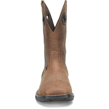 Double H Men's Phantom Rider Brown Zane Broad Square Composite Toe Waterproof Western Work Boots