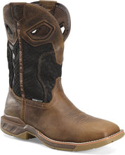 Pard's Western Shop Double H Men's Brown Zenon Phantom Rider Waterproof Broad Square Toe Roper Boots