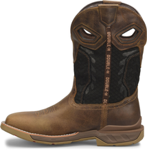 Double H Men's Brown Zenon Phantom Rider Waterproof Broad Square Toe Roper Boots