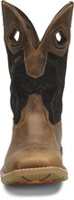 Double H Men's Brown Zenon Phantom Rider Waterproof Broad Square Toe Roper Boots