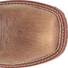 Double H Men's Brown Belgrade Broad Square Composite Toe Boots with Black Tops