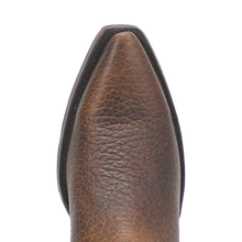 Dingo Men's Brown Rio Lobo Snip Toe Western Boots with Blue Tops