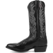 Dan Post Black Milwaukee Snip Toe Western Boots for Men