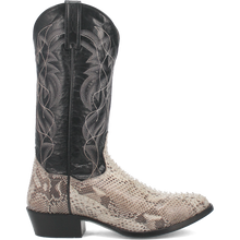 Dan Post Manning Natural Python J-Toe Western Boots for Men