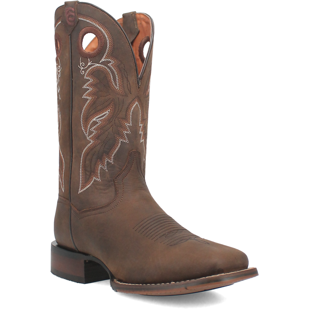 Pard's Western Shop Dan Post Cowboy Certified Tan Abram Broad Square Toe Boots for Men