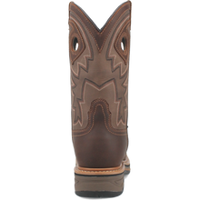 Men's Dan Post Brown Kirk Waterproof Broad Square Toe Work Boots