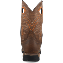 Dan Post Men's Brown Storm's Eye Waterproof Broad Square Composite Toe Western Work Boots