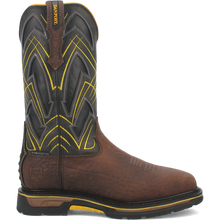 Dan Post Men's Brown Cyclone Waterproof Met Guard Broad Square Composite Toe Work Boot