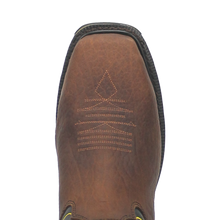 Dan Post Men's Brown Cyclone Waterproof Met Guard Broad Square Composite Toe Work Boot
