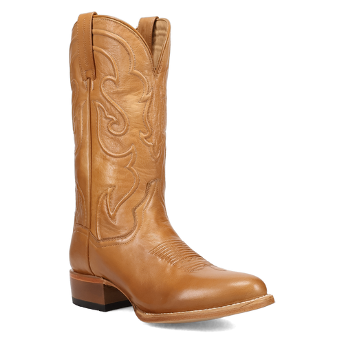 Pard's Western Shop Dan Post Men's Camel Rio Grande J-Toe Western Boots