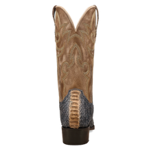 Dan Post Men's Grey/Bone Stryker Python Snip Toe Western Boots
