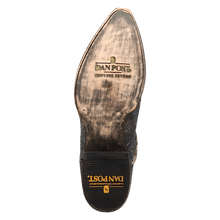 Dan Post Men's Grey/Bone Stryker Python Snip Toe Western Boots