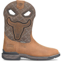 Double H Phantom Rider Brown Biggs Waterproof Broad Square Composite Toe Western Work Boots for Men