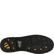 Justin Men's Dorsal Black Waterproof Round Steel Toe Work Boots