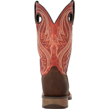 Durango Men's Brown Rebel Pro Broad Square Toe Western Boots with Red Tops