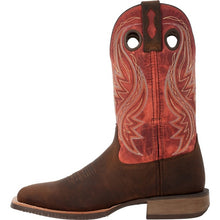 Durango Men's Brown Rebel Pro Broad Square Toe Western Boots with Red Tops