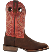 Durango Men's Brown Rebel Pro Broad Square Toe Western Boots with Red Tops