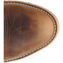 Double H Men's Brown Dylan Round Steel Toe Western Work Boots