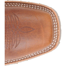 Double H Men's Brown Mickey Broad Square Toe Roper Boots