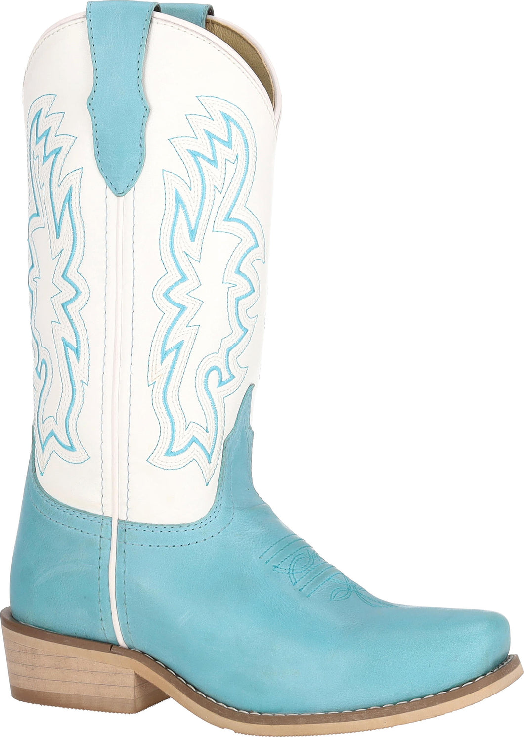 Pard's Western Shop Smoky Mountain Boots Blue Wichita Western Boots with White Tops for Big Kids