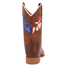 Dan Post Children's Tan Freedom Flight Boots with Stitched Freedom Eagle on the Tops