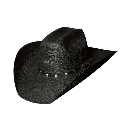 Pard's Western Shop Bullhide Hats Rodeo Round Up Collection 20X Black Arrow Bangora Western Straw Hat