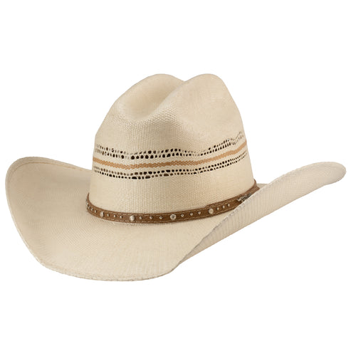 Pard's Western Shop Bullhide Hats Rodeo Roundup Collection 25X Boley Western Bangora Straw Hat