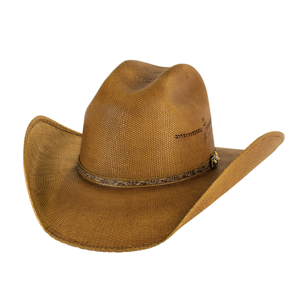 Pard's WEstern Shop Bullhide Hats Mustard I Got Time Bangora Western Fashion Straw Hat