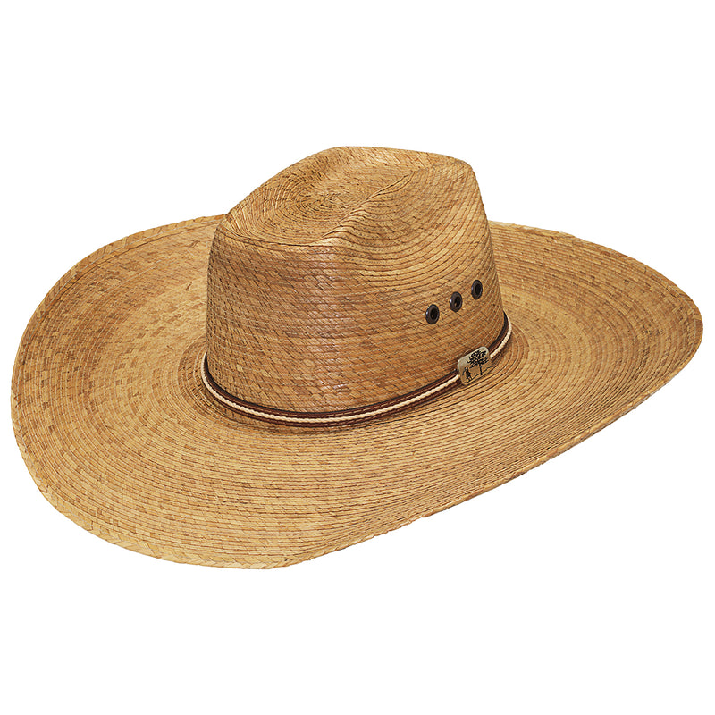 3D Alamo Palm Straw Western Hat – Pard display picture 3