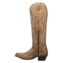 Laredo Women's Honey Roxelle Wide Calf Snip Toe Western Boots