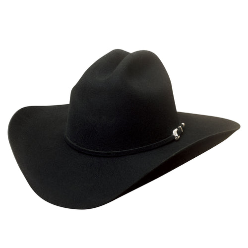 Pard's Western Shop Bullhide Hats Black 6X Ruidoso Western Felt Hat from the Rodeo Roundup Collection